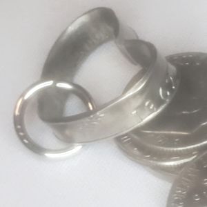 1962 90% silver heart ❤️ pendent